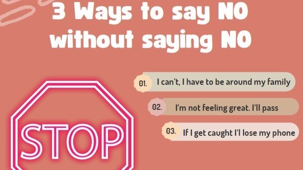 Say NO Without Saying NO